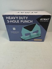 Heavy Duty 3 Hole Punch 40 Sheet 50 Reduced Effort Metal Paper Puncher Hp20n