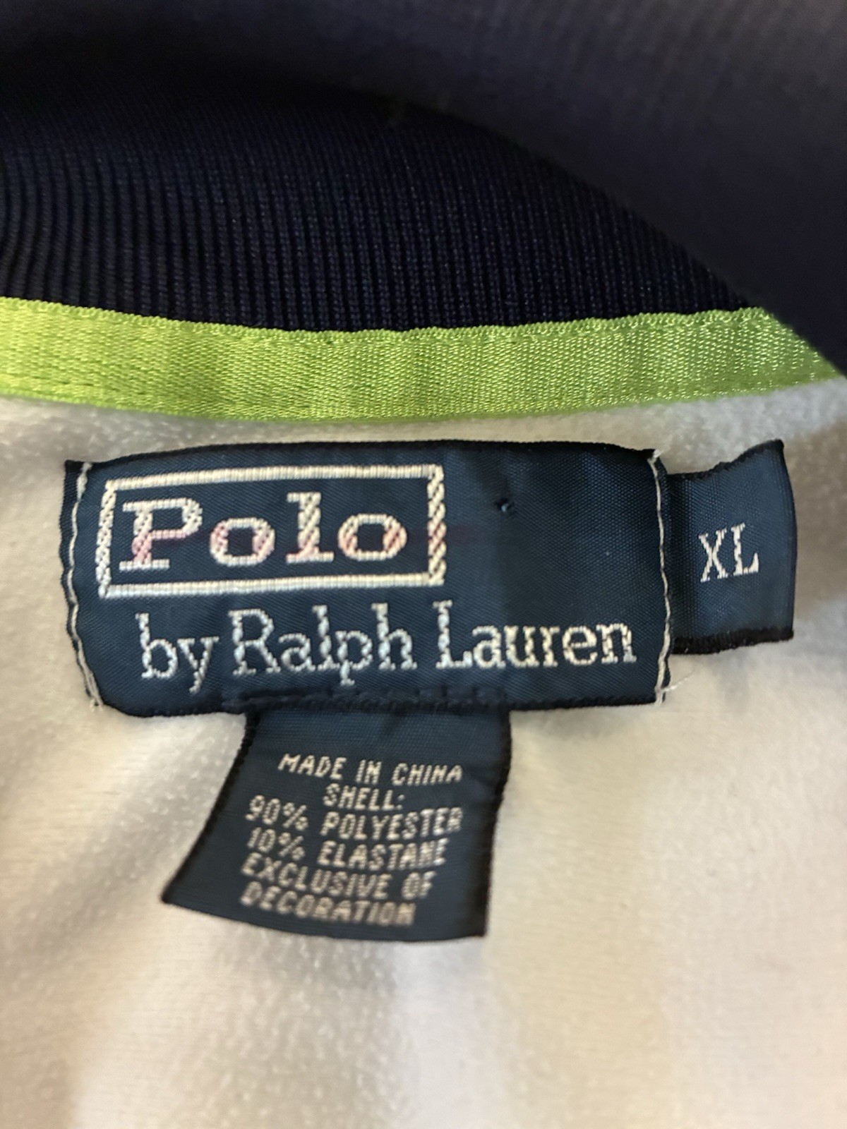 Giacca da pista Ralph Lauren big pony con zip