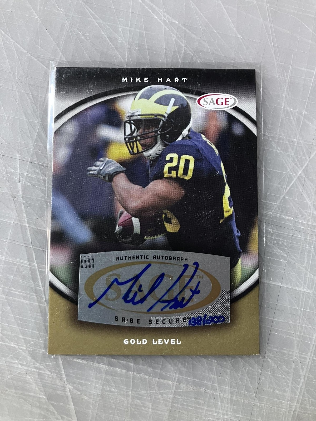 Mike Hart SA-GE Autographs #A26 Gold