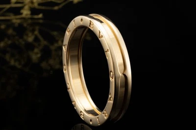 BVLGARI B.zero1 1-Band Ring Klassisch in 750er Gelbgold Sondergröße 70 Schmuck - Bild 1 von 4