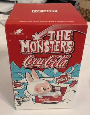 100% Genuine POP MART USA The Monsters Coca-Cola Labubu Collectible Toy Figure
