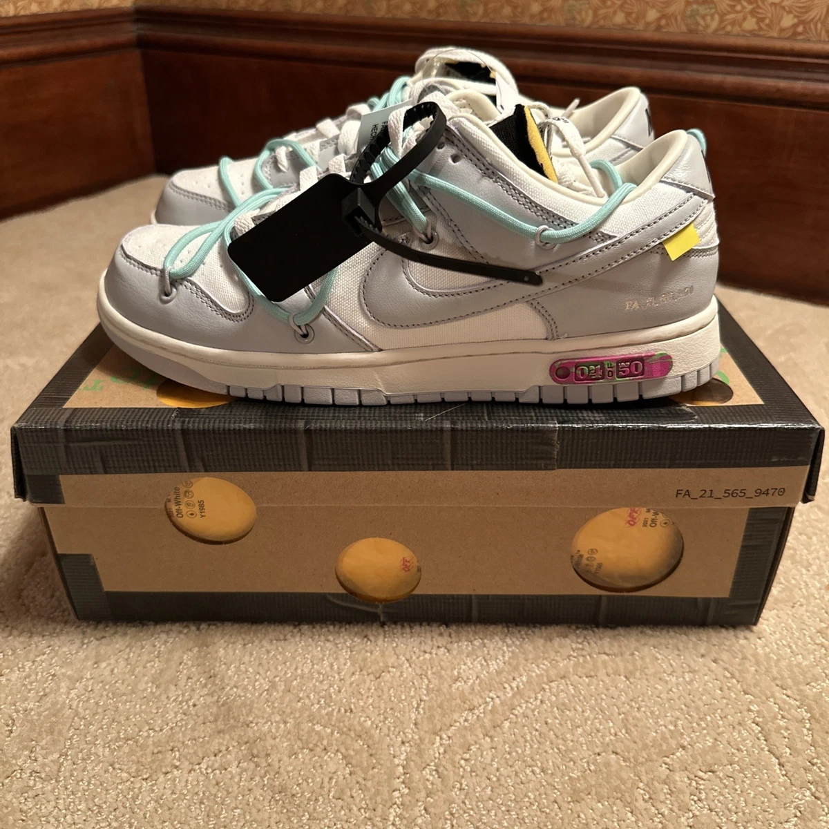 Nike Off-White x Dunk Low Lot 04 of 50 for sale | eBay