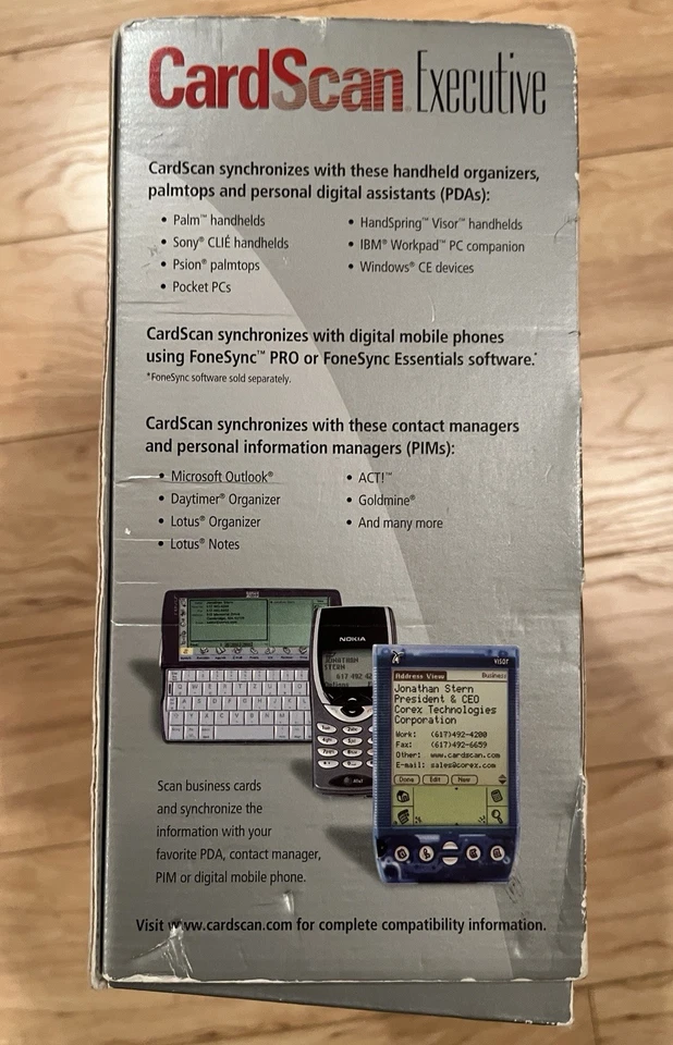 CardScan Executive 700 Compact Business Card Scanner (CS-A07170-ENG) New SEALED - Image 4 of 4