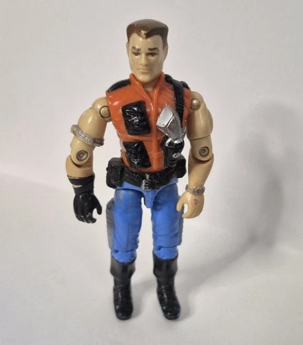 Vintage 1987 G.I. Joe Sgt Slaughter's Renegades Mercer v1 3.75in HASBRO Figure
