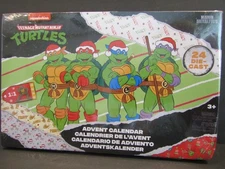 NEW! Teenage Mutant Ninja Turtles ADVENT CALENDAR 24 Die-Cast NANO METALFIGS