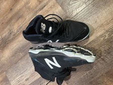 Omar Carrizales Hartford Yard Goats 2018 Game Used Cleats New Balance Sz 12 COL
