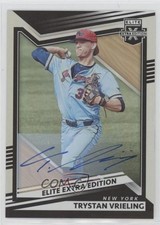 2022 Panini Elite Extra Edition Signatures Trystan Vrieling #100 Auto 06z2