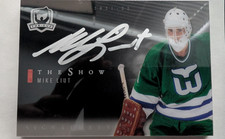 2021-22 Upper Deck The Cup The Show Black Auto Mike Liut #SB-22