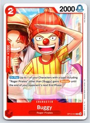 Buggy OP12-012 Legacy of the Master Common One Piece TCG