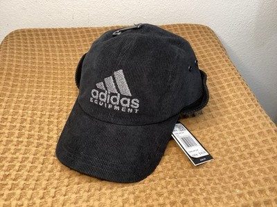 NEW Adidas Equipment Unisex Earflap Corduroy Black Hat Casual
