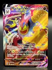 Pokémon TCG Machamp V Sword & Shield-Astral Radiance 072/189 Holo Ultra Rare | UK