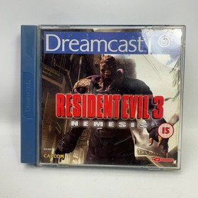 Resident Evil 3 Nemesis Dreamcast Game Capcom 2000 Complete Manual
