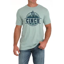 Cinch Men's Green Logo Graphic T-Shirt MTT1690664