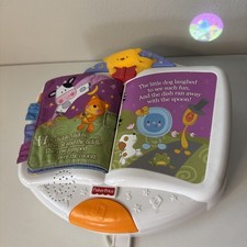 Fisher Price DISCOVER 'N GROW STORYBOOK Projection Soother NO Remote Works Great