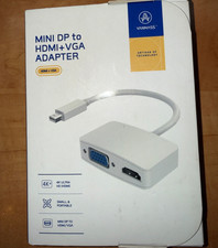 Mini DP to HDMI VGA Adapter-4K Ultra New 