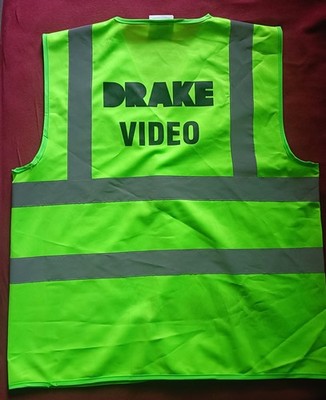 Drake Local Crew Video Tour 2025 Safety Vest   RARE