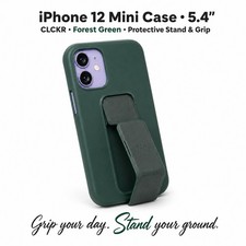 iPhone 12 Mini Case CLCKR Forest Green Protective Grip Stand Wireless Charging
