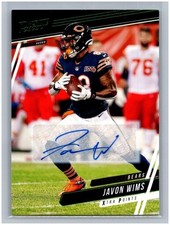 2020 Panini Prestige Javon Wims Auto RC Xtra Points Green #9 SP Parallel NFL