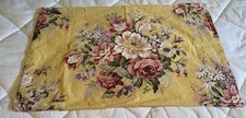 Vintage Ralph Lauren Sophie Brooke Yellow PILLOWCASE STANDARD 100 Cotton USA