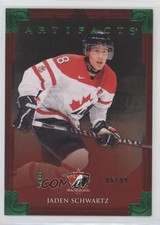 2013-14 Upper Deck Artifacts Team Canada Emerald /99 Jaden Schwartz #137 rk1
