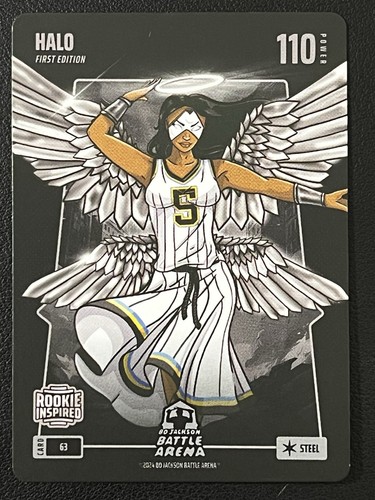 2024 Bo Jackson Battle Arena Halo Angel Reese Steel Rookie Inspire First Edition