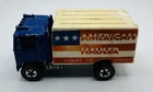 Hot Wheels Redline American Hauler Vintage 1973 Diecast Blue White Red Hong Kong