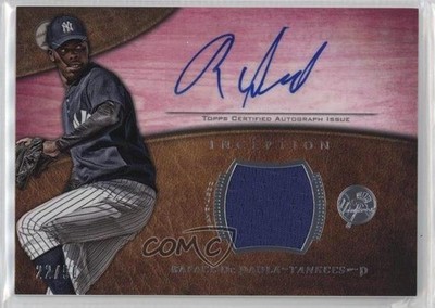 2014 Bowman Inception Relics Pink 22/50 Rafael De Paula #AR-RD Auto 0qo1
