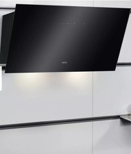 AEG DVX5661HB CHIMNEY COOKER HOOD, EX DISPLAY MODEL RRP £499, NEVER USED.