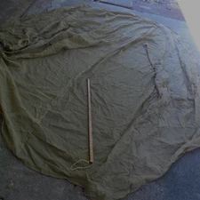 US Army 1944 large mosquito net for cot