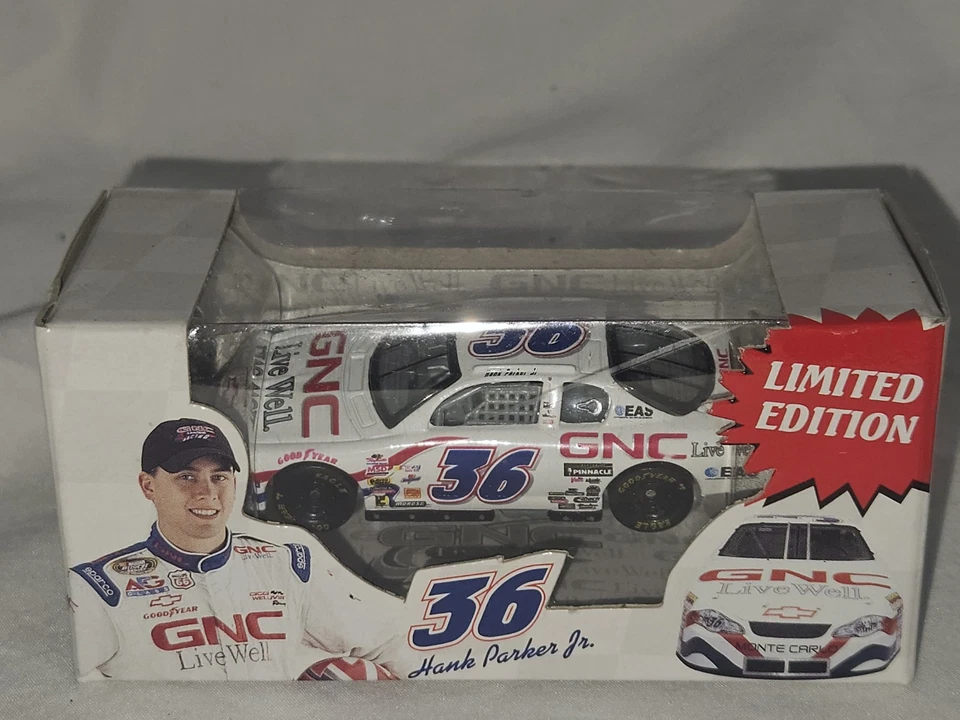 2001 Racing Champions 1:64 Hank Parker Jr. No36 GNC ограниченный выпуск - Изображение 2 из 2