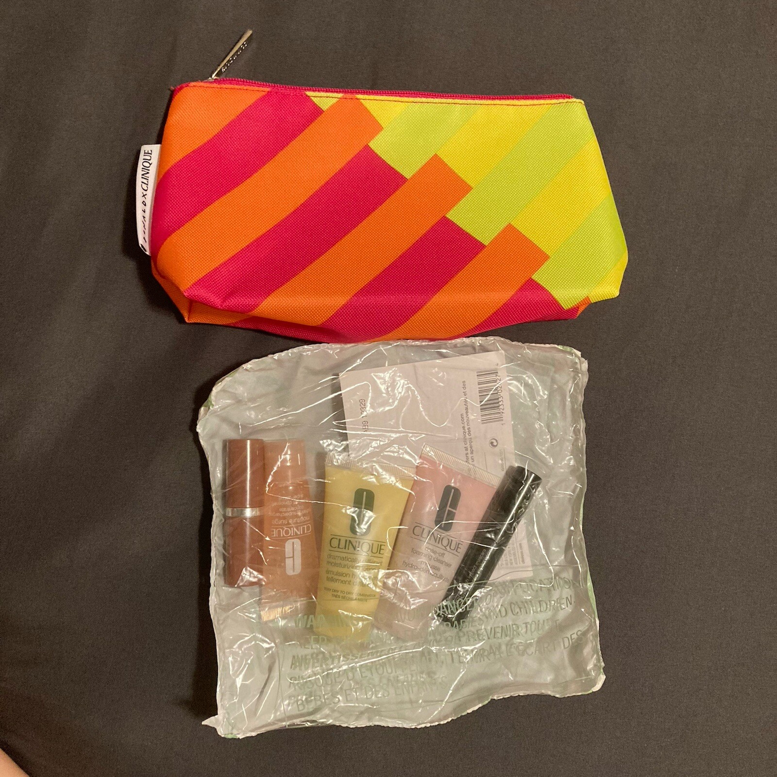 DONALD X Clinique makeup goodie bag eBay