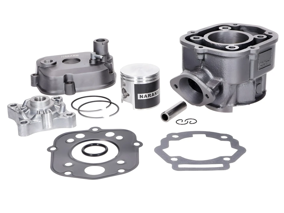 Kit de cilindros Naraku V.2 70 cc incl. culata para Piaggio / Derbi D50B Euro4 Foto 2 de 4