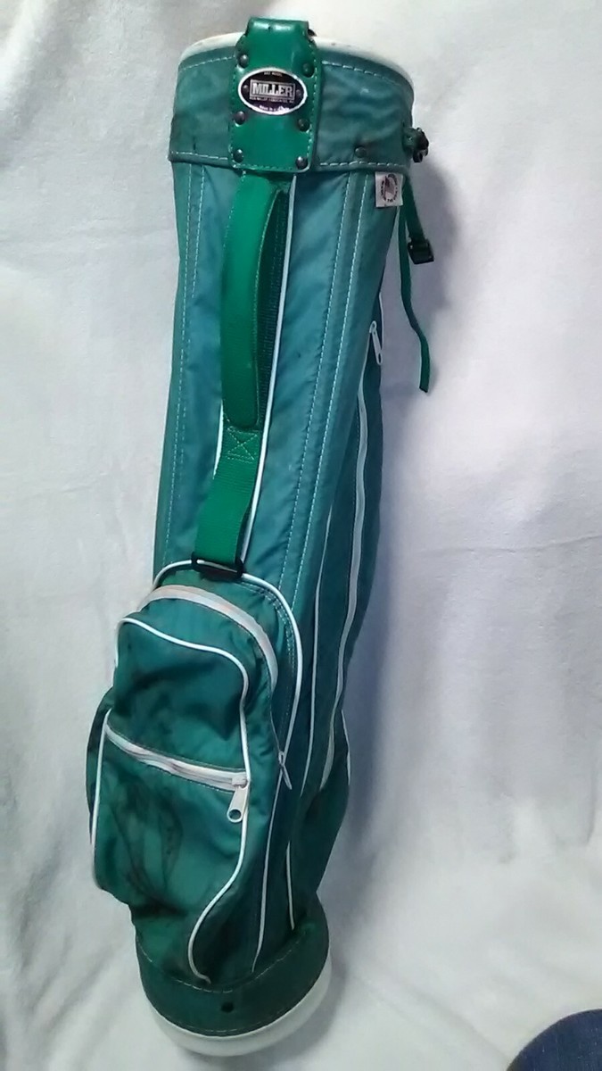 ヴィンテージキャディバッグRon Miller Pro Model ミシガン大学 ヴィンテージキャディバッグRon Miller Pro Model ミシガン大学