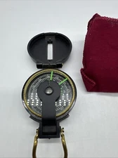 Vintage Compass Engineer's Lensatic Compass Hunters Campers Scouts