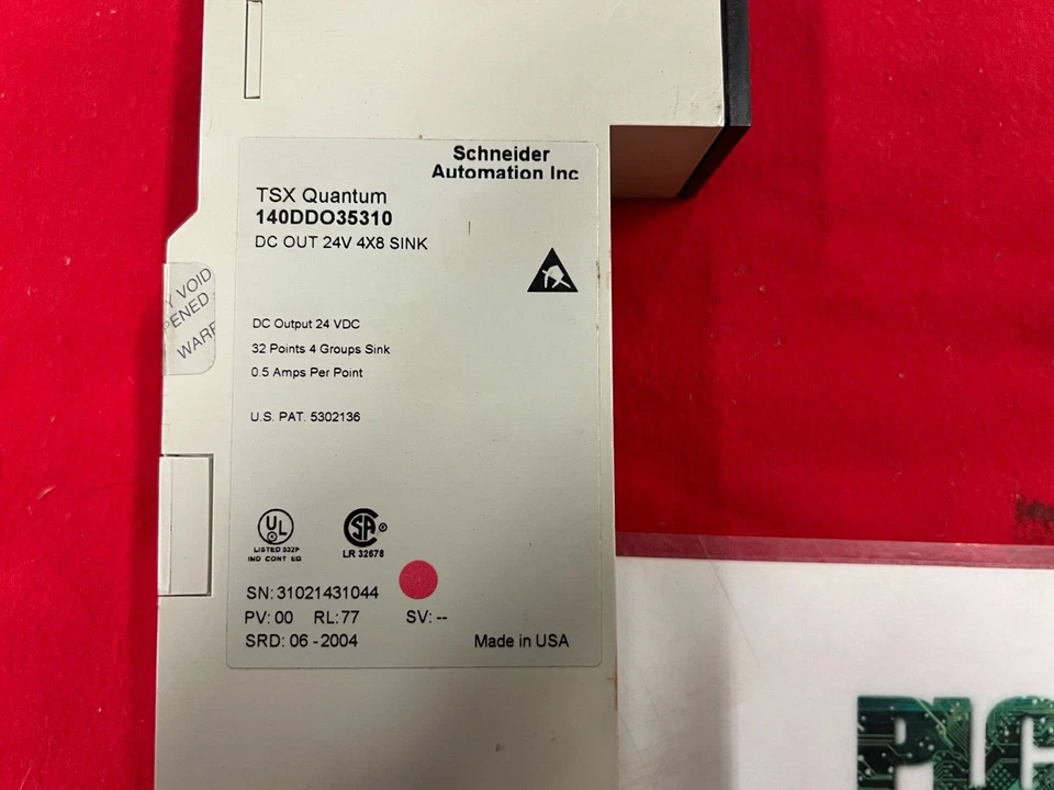 140DDO35310 Modicon Quantum DC OUT 140-DDO-353-10 - Image 2 of 3
