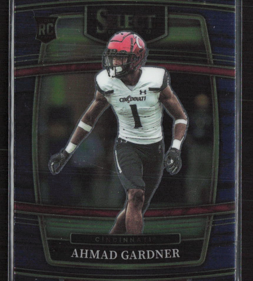 2022 Panini Select Draft Picks #54 Ahmad Gardner Blue (Retail Base)