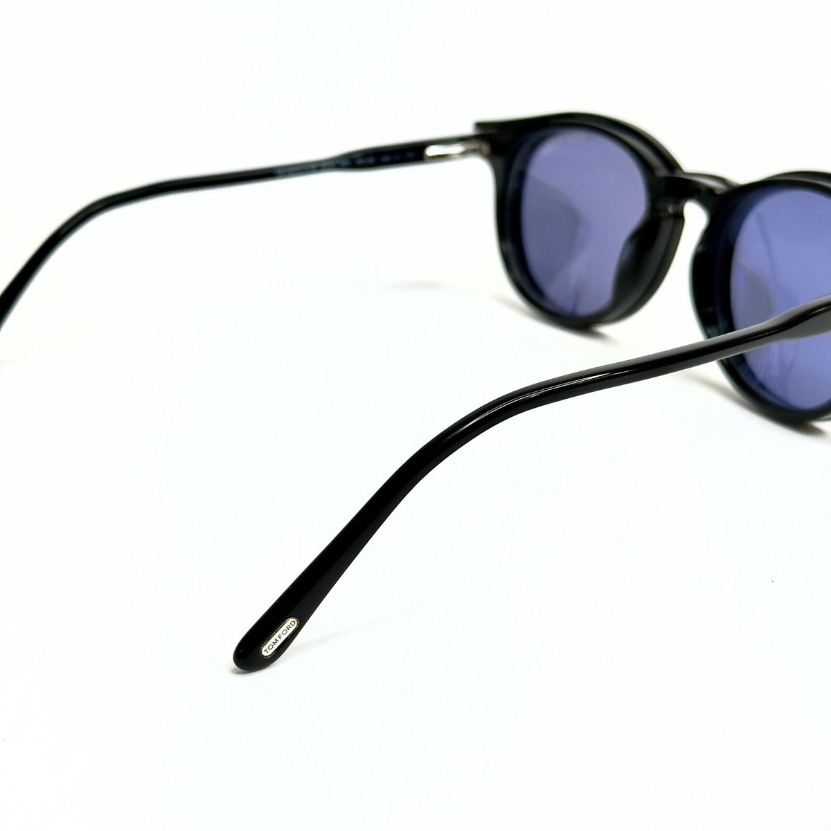 ウェア tomo Tom Ford Eco TF5823-B 052 Blue Control with Clip On Glasses - US