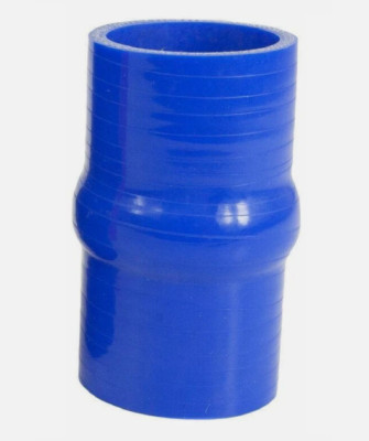RamAir 60mm 2 3/8 '' Blau Silikon Gerades Hump Schlauchverbinder Verbindung Kegel