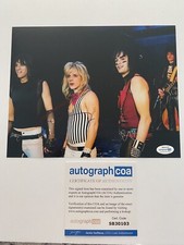Daniel Webber signed autographed 8x10 Photo The Dirt Vince Neil ACOA