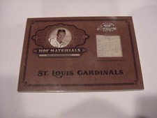 RARE Red Schoendienst 2004 Donruss Timeless Treasures GUJ Card #28/50, NMMT!!