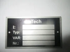 Nameplate S57 Mercedes G-Model 500 LeTech portal axles plate