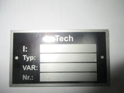 Typenschild S57 Mercedes g-Modell 500 LeTech Portalachsen Schild