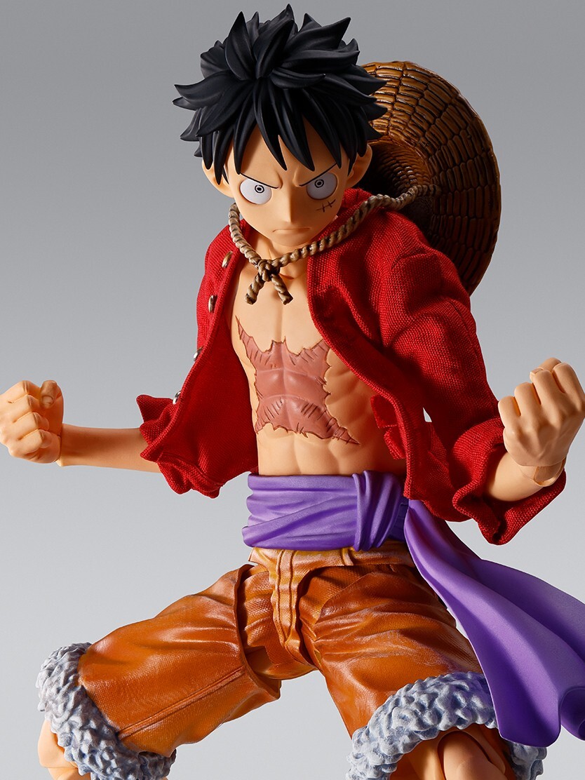 BANDAI IMAGINATION WORKS ONE PIECE Monkey D. Luffy Action Figure JAPAN —  ToysOneJapan