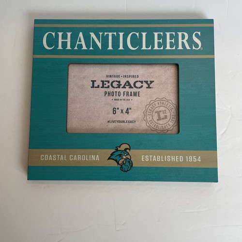 Coastal Carolina Chanticleers CCU Legacy Photo Picture Frame 6x4 NEW