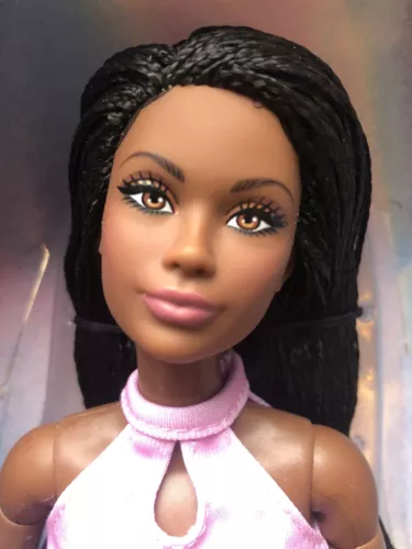 Barbie Looks 21 Doll Made To Move AA Barbie Long Braids Beautiful Heide Pink