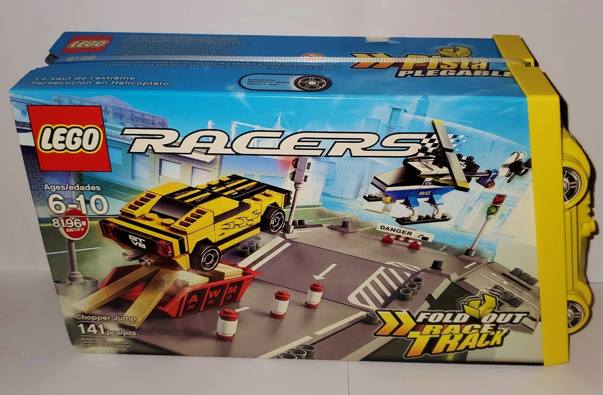 Lego WORLD RACERS Racing Set 8196 ~ CHOPPER JUMP w/ FOLD OUT