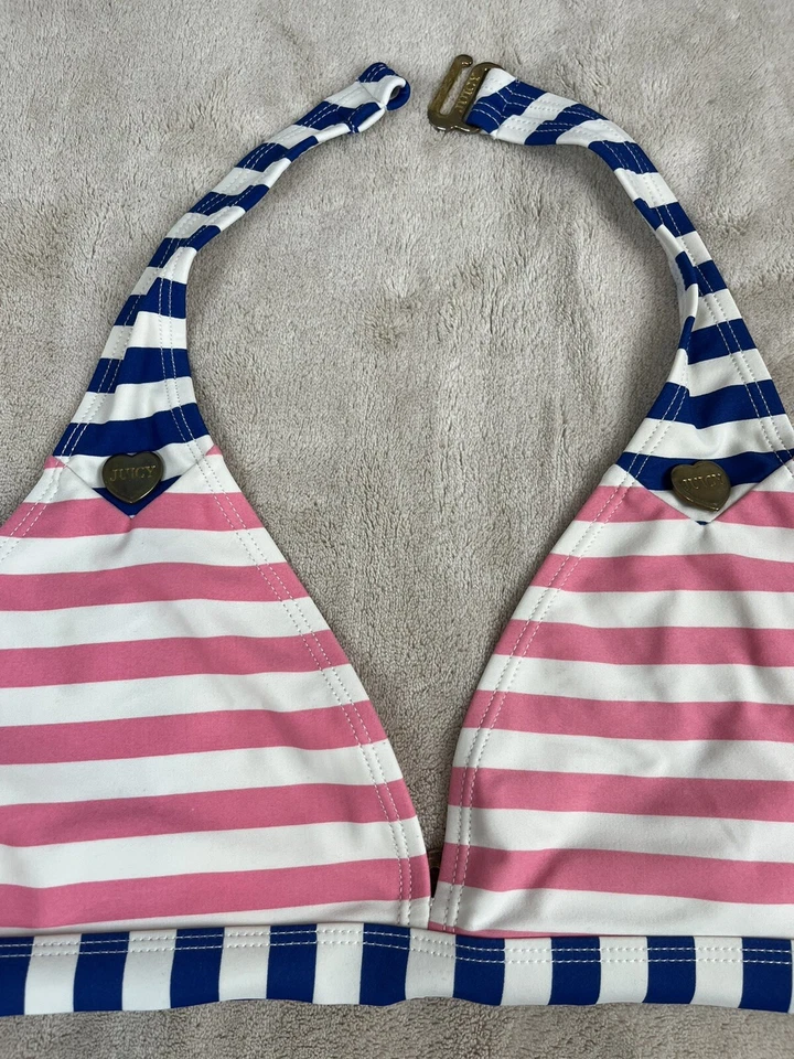 Juicy Couture 12 Niñas’ Dos Piezas’ Natación Azul/Rosa Foto 4 de 4