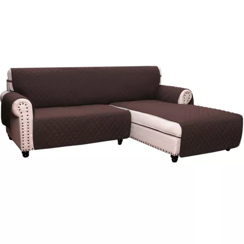 Eck Schlafsofa Bezug Wende Schnitt Chaiselongue Wasserdicht Schutz L Form - Bild 27 von 134