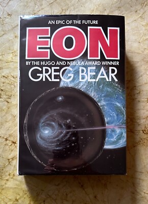 GREG BEAR : Eon : 1985 Blue Jay Book Club Edition Hardcover - G/VG
