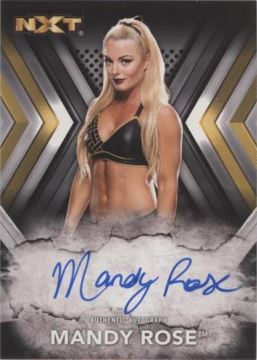 2017 Topps WWE NXT - Mandy Rose #RA-MR - 1 of 1